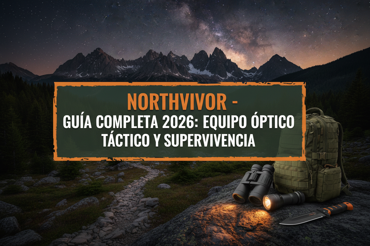 Guía Completa 2026: Equipo Óptico Táctico y Supervivencia 72H – Preparación Esencial