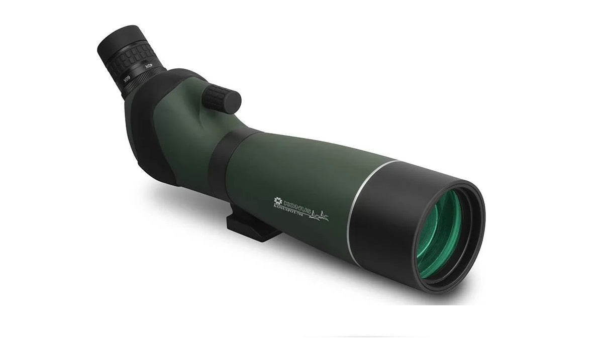 Konus Catalejo Konuspot-70B 15-45x Zoom - Telescopio Terrestre con Trípode para Observación de Aves