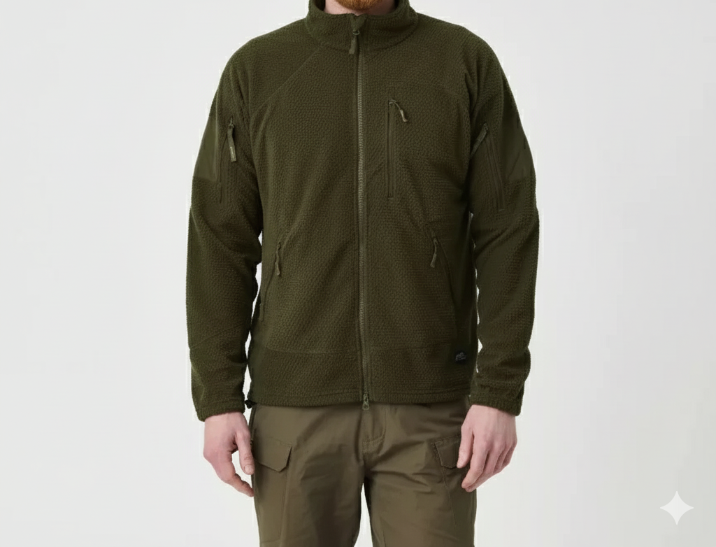 Helikon-Tex Alpha Tactical Fleece Jakke – Ligera y Versátil para Uso Urbano y Outdoor
