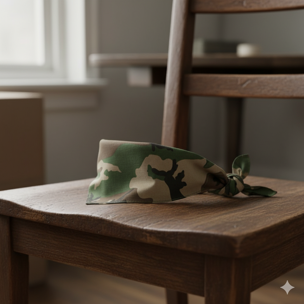 Bandana Militar Woodland – Pañuelo Cuello Camuflaje | Halstuch Mil-Tec