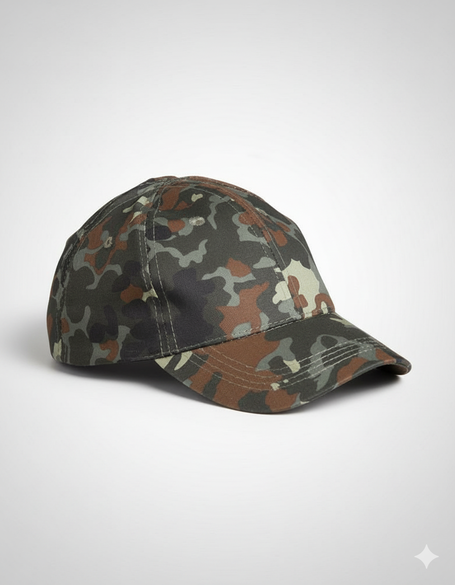 Gorra militar infantil US Baseball Cap Kids Flecktarn – camuflaje alemán