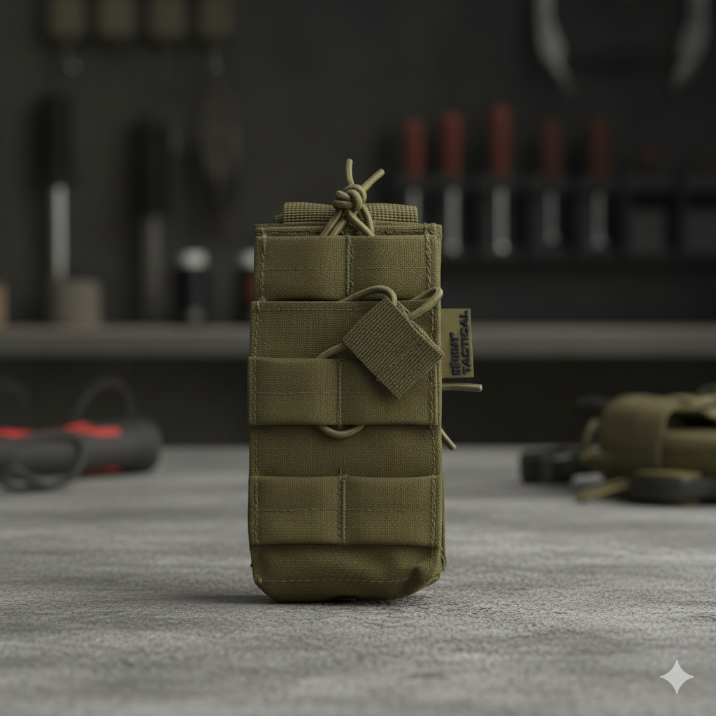 Porta Cargador Single/Duo Coyote – Mag Pouch Táctico Color Coyote