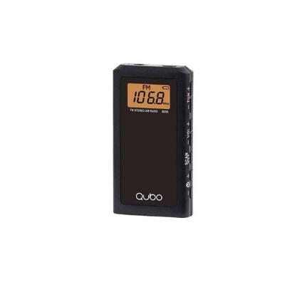 Radio Qubo RD-10 – AM/FM, Compacta y Funciona con Pilas