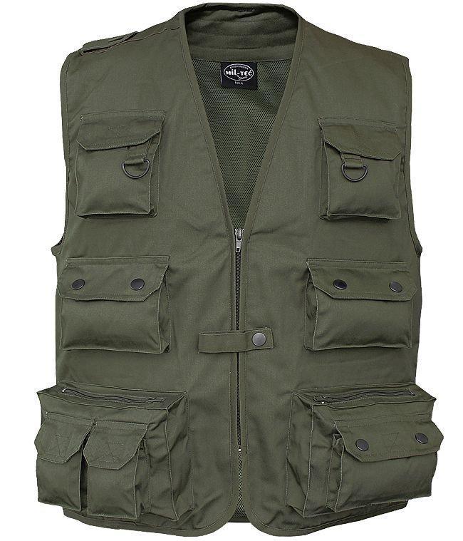 Chaleco multi bolsillos oliva NORTHVIVOR