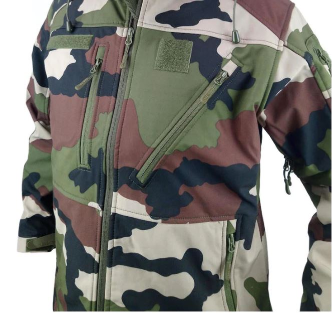 Chaqueta softshell SCU camuflaje CCE – MIL-TEC