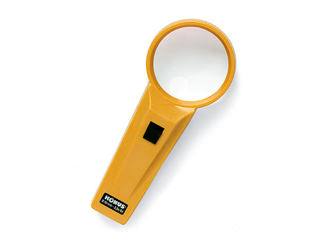 Konus Kit 12 Lupas Lux-50 con Luz LED 2,5x-5x - Expositor Mostrador