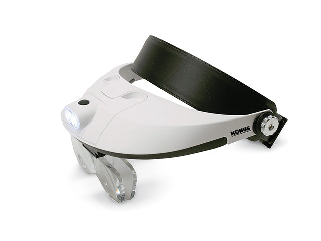 Konus Vuemax-2 Lupa Visera con 11 Aumentos y Luz LED Extraíble