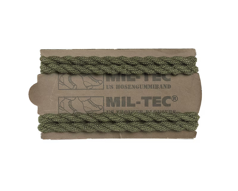 Tirantes Elásticos para Pantalón Mil-Tec Olive – US Hosengummiband (Pack 2)