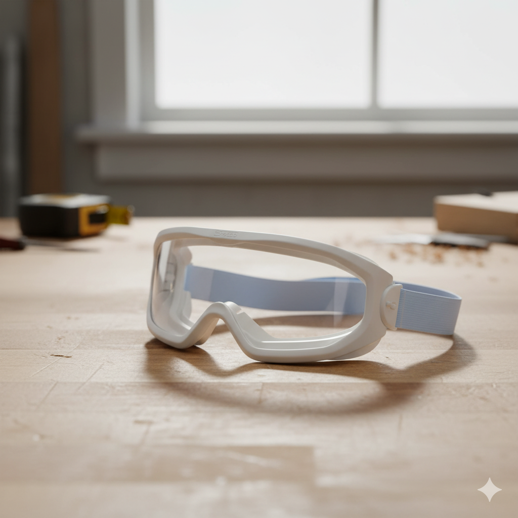 Gafas de Protección Estancas PVC con Ocular Antivaho Incoloro | Montura Sellada de Seguridad Transparente