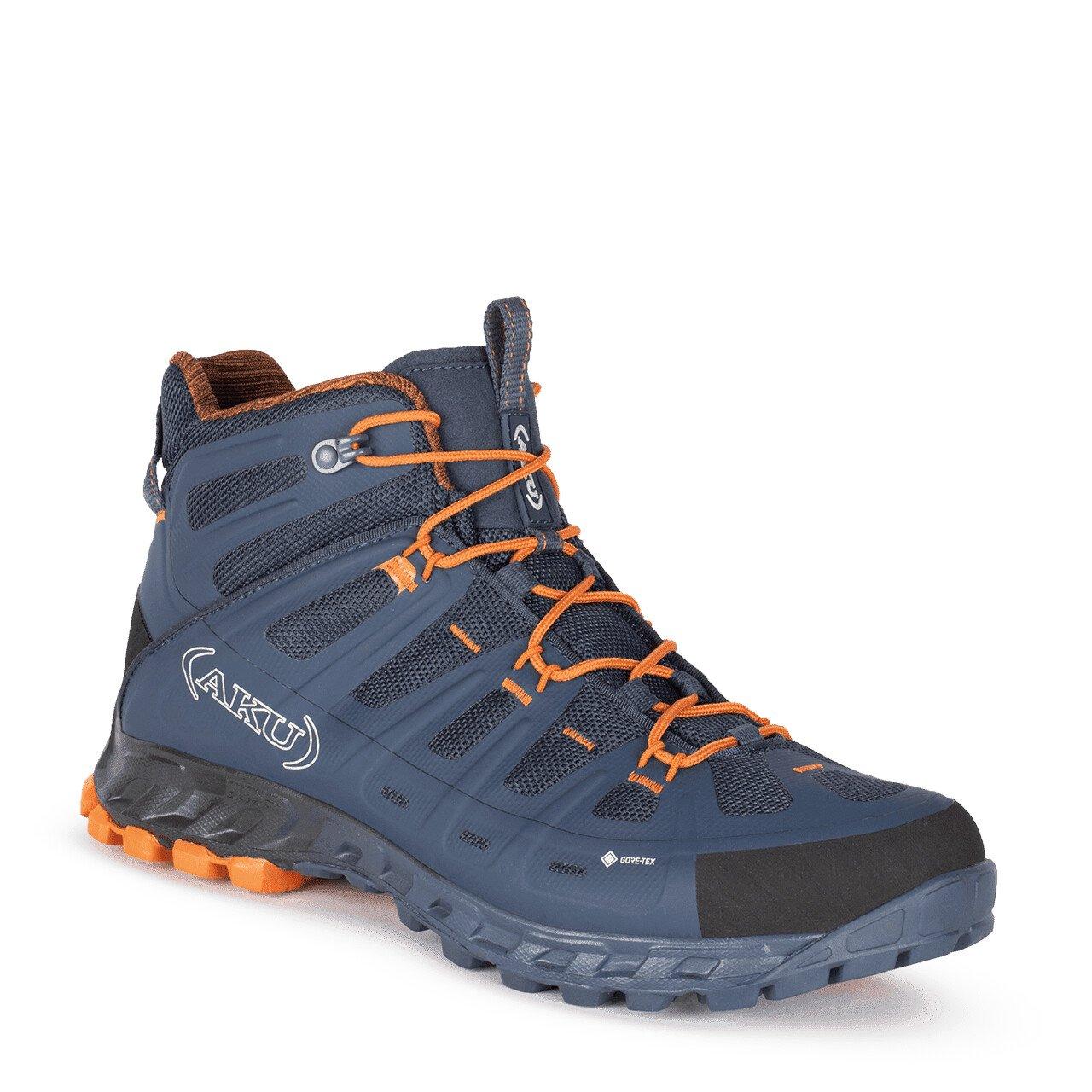 Bota AKU Wild Mid GTX Azul Naranja NORTHVIVOR